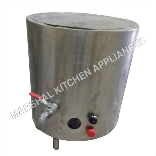 Commercial Water Boiling Pan Height: 1-2 Foot (Ft)