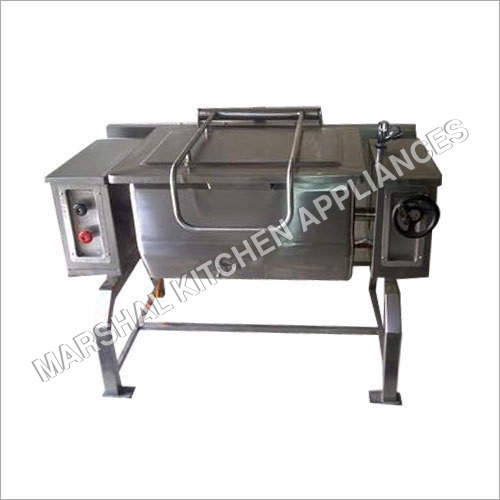 Stainless Steel Tilting Pan Height: 3 Foot (Ft)