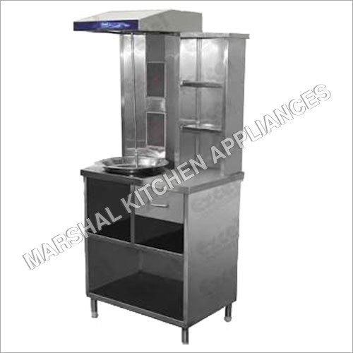 2 Burner Shawarma Machine