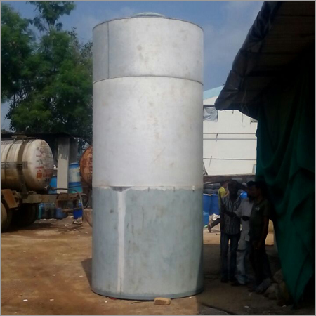 Storage Tank - High Grade Material, Fixed Roof Design, Hydraulic Pressure Resistance | Eliminates Vapor, Pollution Protection, Safe & Secure Handling