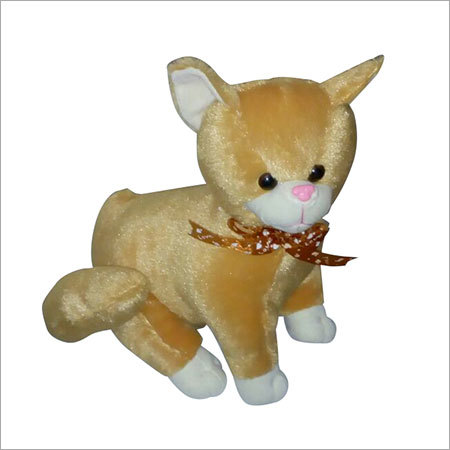 Cream Cat Soft Toy