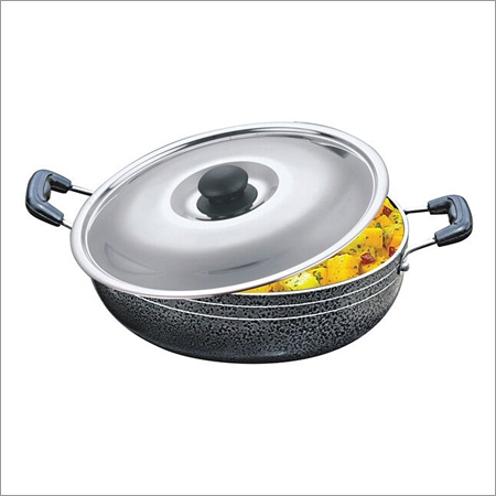 Deep Kadai With SS Lid