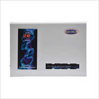 Digital Voltage Regulator - Plastic, 10.5 X 7 X 4 Inches | 170-270v Input, 220v Output, 1 Year Warranty, Microprocessor Controlled