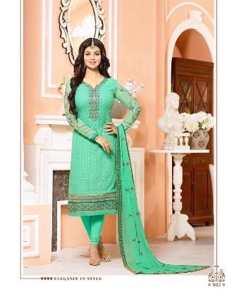 Indian Bollywood Heavy Designed Churidar Suit