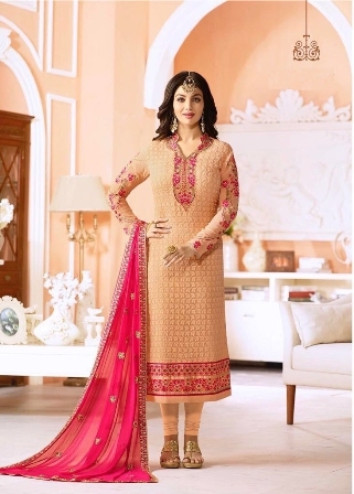 Indian Bollywood Replica Party Wear Churidar Suit