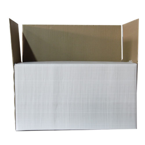 Plain Corrugated White Box