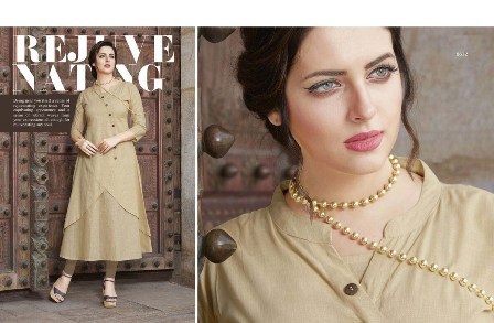 Dry Cleaning Plain Modern Designed Long Top