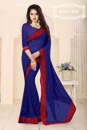Cotton Silk Designer Saree