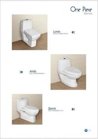 One Piece Toilet