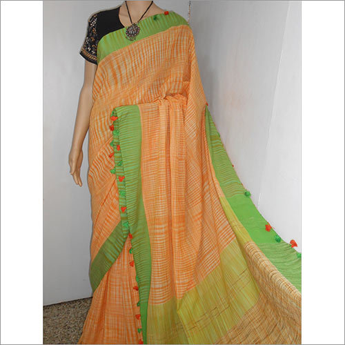 Multicolor Handloom Saree