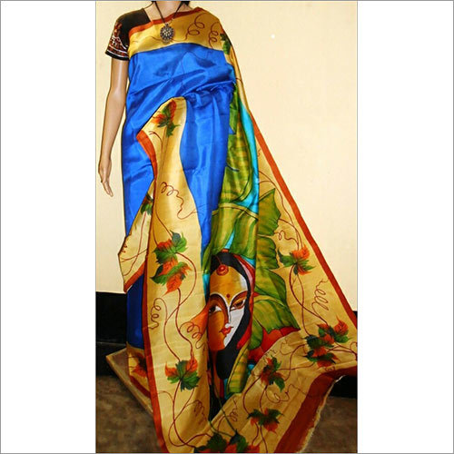 Multicolor Silk Saree