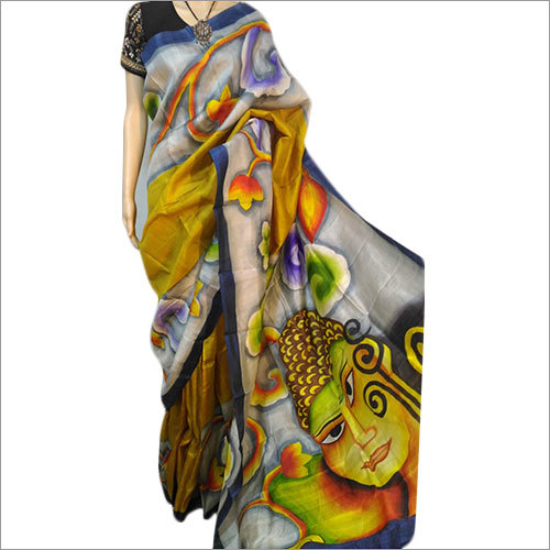 Fancy Silk Saree - Silk Material, Multicolor Design | Elegant Traditional Wear Without Warranty