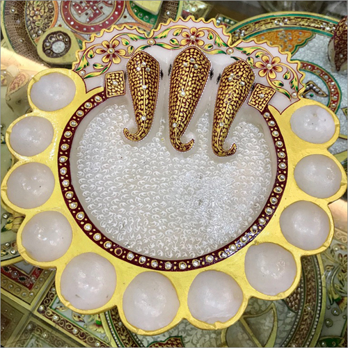 Marble Pooja Thali