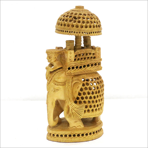 Wooden Carved Showpiece