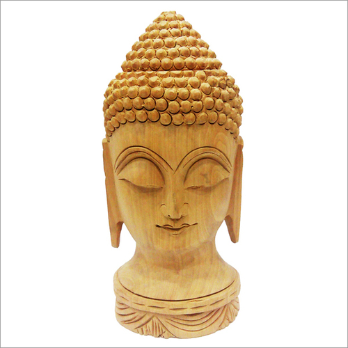Wooden Carved Decorative Buddha Statue