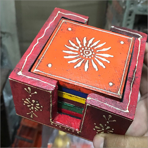 Handmade Painted Tea Coaster
