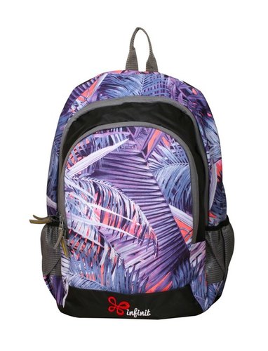Purple Spring School Bag