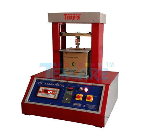 Red Mini Carton Box Compression Tester