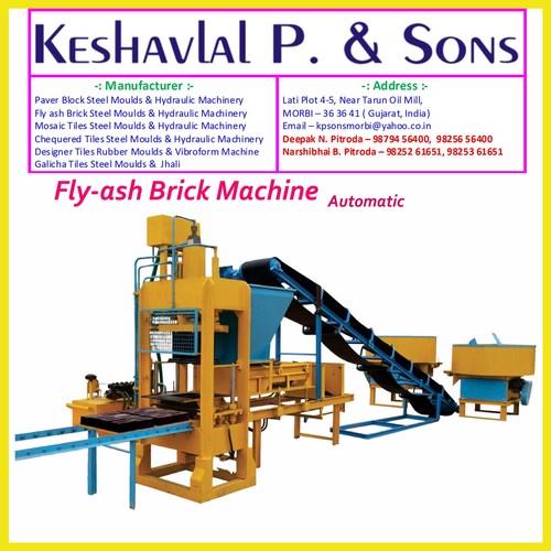 Automatic Fly Ash Bricks Plant