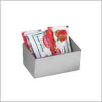 Sachet Holder - Stainless Steel | Elegant Design, Satin Finish, Ideal For Condiment Storage