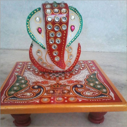 Ganesh Ji With Chowki