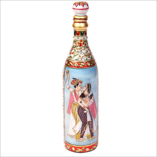 Coloured Marble Bottles