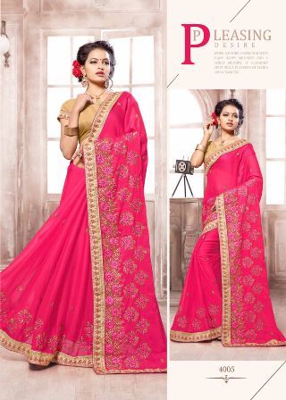 Cotton Silk Pleasing Designer Saree