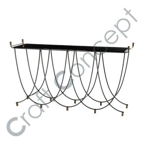 Metal Console No Assembly Required