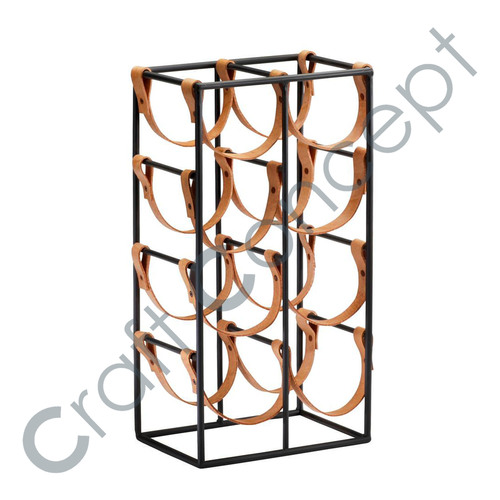 Wooden Pyramid Wine Rack - Holds 16 Bottles | Eco-Friendly, Contemporary Design, No Assembly Required