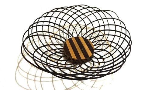 Brown Round Fruit Basket