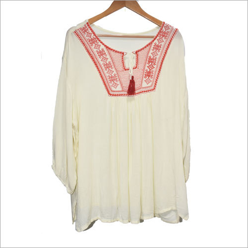 Ladies Printed Kaftan Top