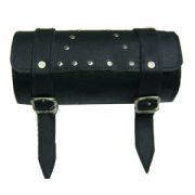 Motorcycle Leather Saddle Bag