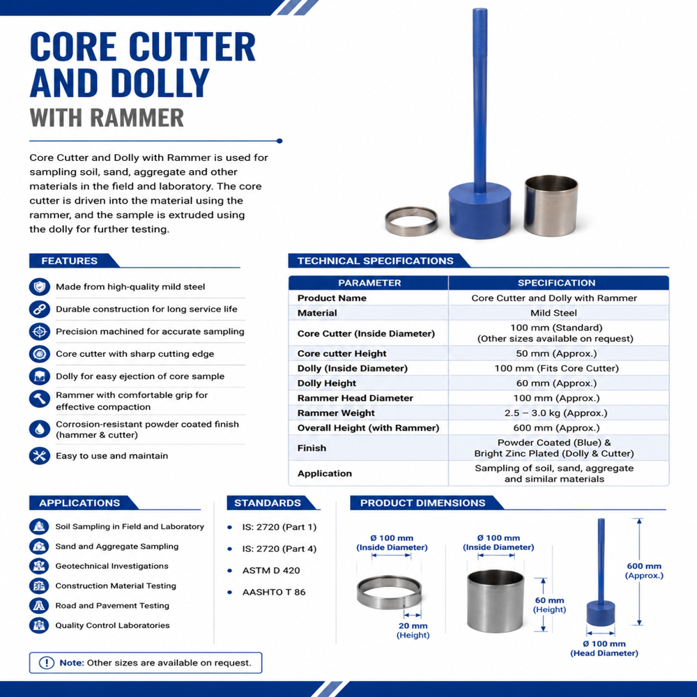 Soil Core Cutter