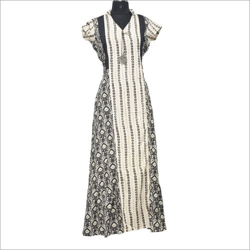 Patch Cotton Kurti