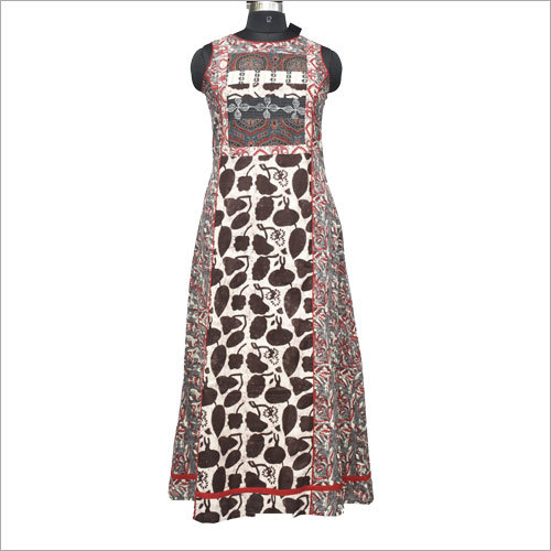 Printed Patch Pocket Kurti