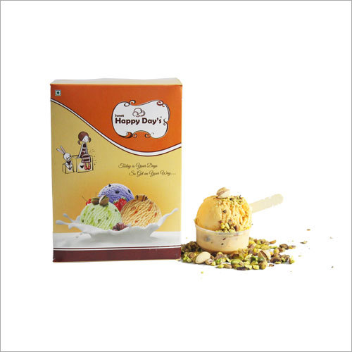 Kesar Pista Ice Cream