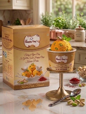 Kesar Pista Ice Cream