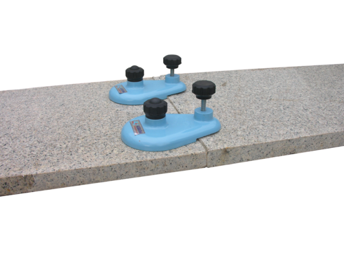 Granite Slab Leveler - Metal, 7/8 x 5 5/16 x 3 5/8 Inches | Quick & Easy Usage, Accurate, Lightweight, Low Maintenance