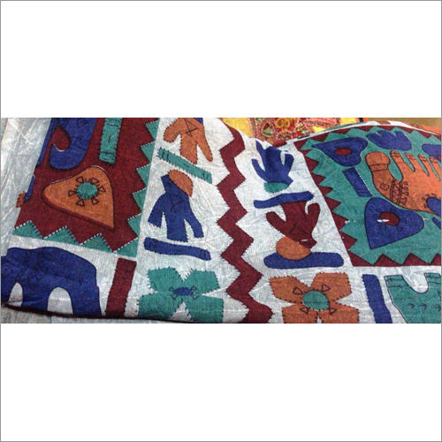 Hand Painted Bed Sheet