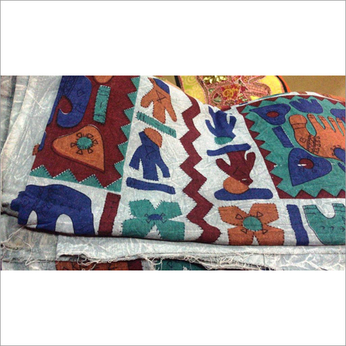 Hand Painted Designer Bed Sheet