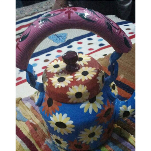 Floral Painted Kettle