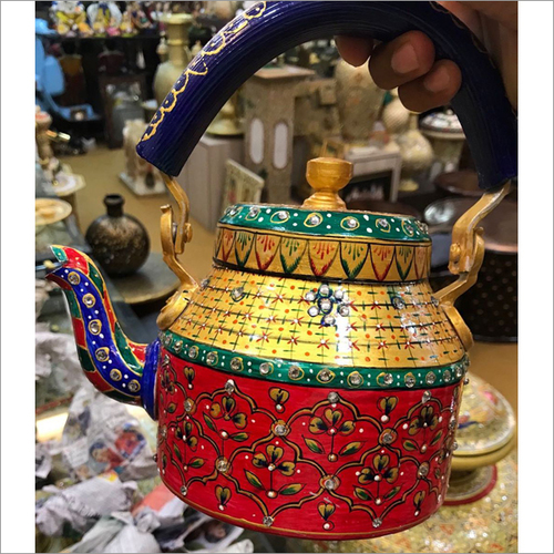 Hand Painted Decorative Kettle