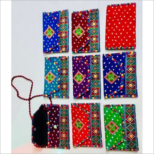 Handmade Embroidery Sling Bag