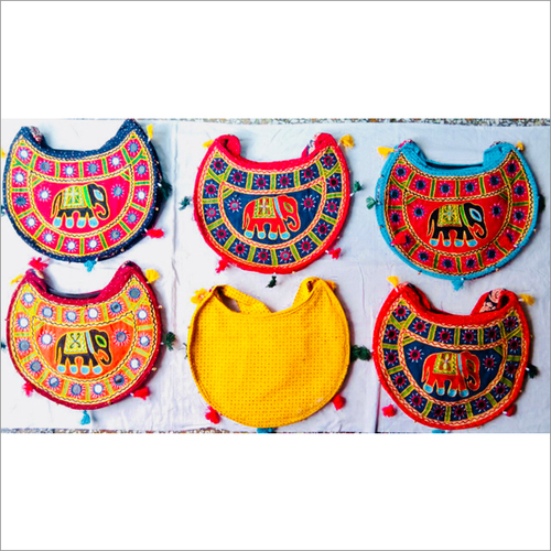 Handmade Animal Embroidered Shoulder Bag