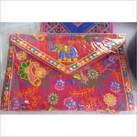 Handmade Mirror Flap Clutch Bag