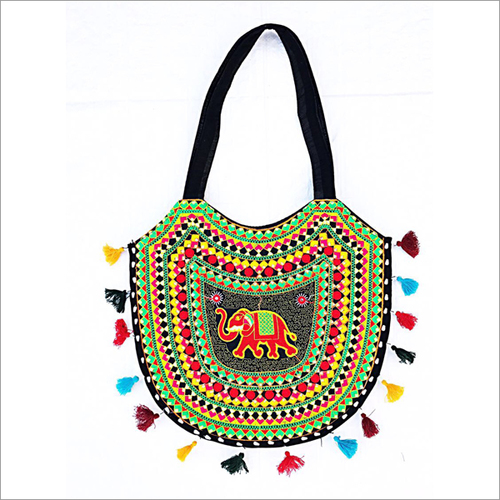 Handmade Multithread Embroidery Banjara Bag