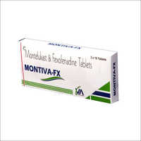 Montelukast 10 mg  Fexofenadine 120 mg.