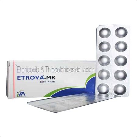 Etoricoxib 60 mg. Thiocolchicoside 4 mg.
