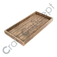 Wooden Wine Tray No Assembly Required