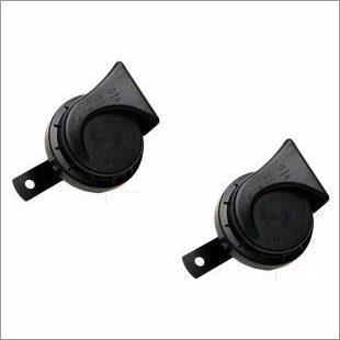 Car Horn Set - Plastic Material, 1 Year Warranty | Roots Type Design for Enhanced Sound